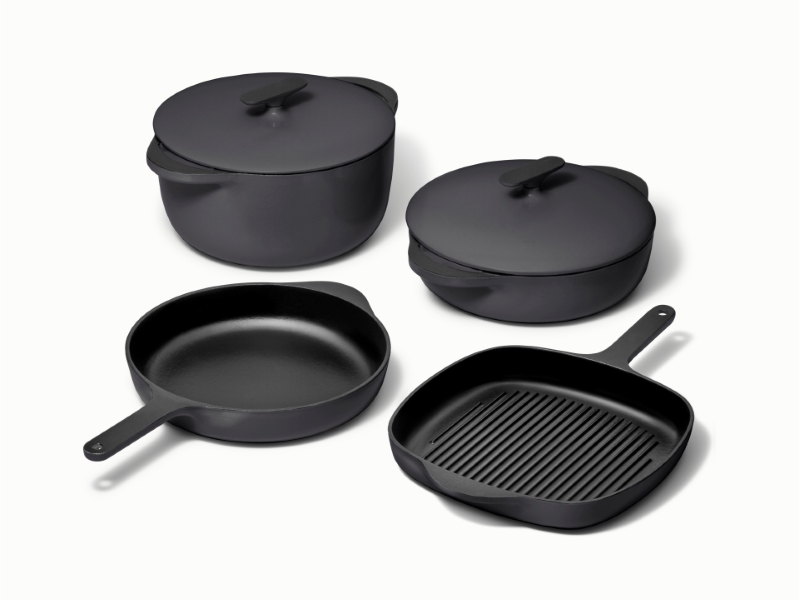 Enameled_Cast_Iron_Set_-_Charcoal_-_Hero